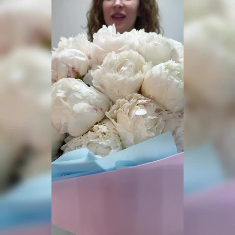 Белые пионы, 51  ароматные